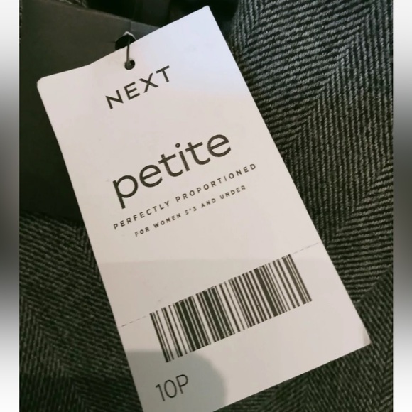 Next belted tweet jacket coat blazer size 6P US NWT - Picture 9 of 11